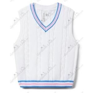 Janie and Jack Cable Knit Sweater Vest - Size 3